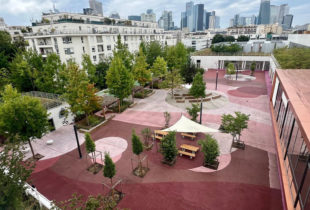 COUR ÎLOT VERT DU COLLÈGE POMPIDOU